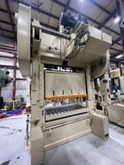400 Ton, Blow #SC2-400-84-48, straight side mechanical press, 10" stroke, 34" Shut Height, air clutch, 1989 - Image 4