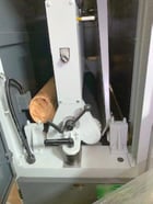 37" x 75" Cam-wood " A-3775X, single head wide belt sander, 5" thickness, double Infeed & outfeed spring - Image 5