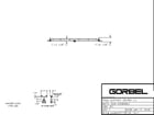 .5 Ton, Gorbel GLCS-1000-20-30, ceiling mounted bridge crane w/ Yale hoist, 30' runway, (6) hanger - Image 3