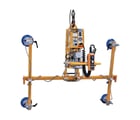 250 lb. Anver ETL-25M4-60-2/44, vacuum lift w/powered tilt, (4) round suction pads, 7.75" diameter, 60" min - Image 1