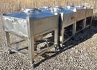270 gallon Stainless Steel Portable tote/tank, 36 cu.ft., (6 available) - Image 3