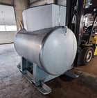550 gallon Allen-Bradley Duffy, Stainless Steel portable liquid tote/tank, 4' diameter x 5' 6" T/T - Image 2