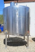 550 gallon Stainless Steel tank, 58" diameter x 54" T/T - Image 4