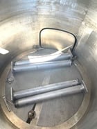 400 gallon Tolan, Stainless Steel jacketed brew tank, 4' dia.x 4' T/T, 150/FV psi @ 400&deg;F - Image 5