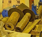 Ruesch, recoiler drums, 6" & 8" diameters (3 available) - Image 1