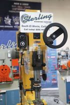 Baileigh #MH-19, power hammer, 16 gauge mild steel capacity, 19" throat, solid hit hammer, foot pedal - Image 3