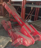 A-Ward #RMS300 steel shear, 17.7" steel shear jaw opening, 16.5" cut length bewteen jaws, 13.4" jaw cutting - Image 1
