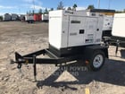 22 KW Shindaiwa #DGK25F, mobile diesel generator set, 1800 RPM, 480 Volts, 2022 - Image 2