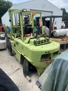 8925 lb. Clark #C500-Y100, forklift truck, 189" reach, 2-stage mast, 24" load center,S/N Y685-75-5195 - Image 7