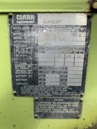 8925 lb. Clark #C500-Y100, forklift truck, 189" reach, 2-stage mast, 24" load center,S/N Y685-75-5195 - Image 8