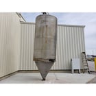 Brismet #T-6061-T6 ALUM, aluminum silo storage bin cone hopper, 350 cu.ft. - Image 2