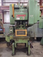 45 Ton, Bliss #C45, OBI press, 2" stroke, 12.75" Shut Height, 15 HP, 45-95 SPM vari-speed, 1978 - Image 1