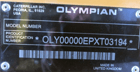 17 KW Olympian #GEPH22-2, Generator, 22 KVA, 3000 RPM, 2006 - Image 2