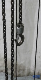 .5 Ton, Yale #CR505RMP Midget King, electric chain hoist, roller chain, pull rope Control, #57860 - Image 8