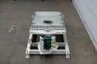 40" x 92" Rotex #3431SANASSL, vibratory, rectangular single deck sifter, Stainless Steel contact parts - Image 3
