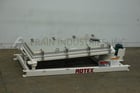 40" x 92" Rotex #3431SANASSL, vibratory, rectangular single deck sifter, Stainless Steel contact parts - Image 5