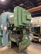 60 Ton, Bliss #C60, OBI press, 4" stroke, 14-1/4" Shut Height,air clutch & brake, 1978, #14162J - Image 2
