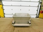Stainless Hopper w/Pneumatic Slide Out Bottom Gate - Image 2