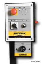 8.66" x 11" Hyd-Mech #DM-10, horizontal bandsaw, 1" x 9' 8" Blade, 2/2.4 HP, new - Image 2