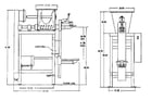 ECC #206, heavy duty auger valve bagger, for filling valve bags with dry granuator or powered products, new - Image 3