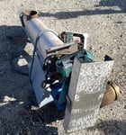 7" diameter x 4.1' long, Screw Conveyor, 6" outlet, 1 HP, 1750, 230/460 V. motor - Image 3