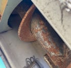 7" diameter x 4.1' long, Screw Conveyor, 6" outlet, 1 HP, 1750, 230/460 V. motor - Image 6