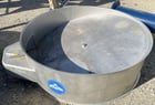 60" Sweco #60, Bottom Deck Stainless Steel - Image 1