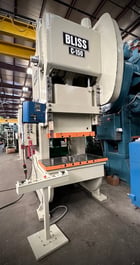 150 Ton, Bliss #C-150, OBI, 8" stroke, 22" Shut Height, air clutch, 50" RL x 30" FB bed, 1969 - Image 1