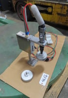 Accutek #BT, Pneumatic Chuck Capper, 75mm & 90 mm chucks, aluminum pneumatic foot pedal - Image 1