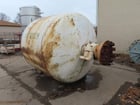 6'8" x 6' Netzsch Pebble Mill, alumina brick lined, 30 HP, 230/460 V., 15" x 15" door opening, 1984 - Image 2