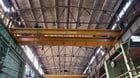25 Ton, P & H, 43' 4" span, 32' lift, pendant/radio, VFD bridge/trolley, 1997, #2354 - Image 1