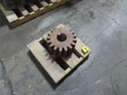 Pinion gear for ball mill, 17 tooth, coarse tooth, keyed, new - Image 1