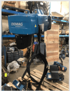 1 Ton, Demag #DC-Pro-10-1000 1/1 H5 V7,2/1, 8, 2200 lb Electric Chain Hoist - Image 4