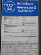 4000 Amps, Westinghouse, 1500 KVA, 240 Volts, 3PH3W, substation switchgear - Image 3