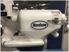 Nordson 150lb Fluidizing Hopper w/ Rotary Sieve, Refurbished - Image 2