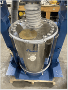 Nordson 150lb Fluidizing Hopper w/ Cart & Accumulator NHR-16-150 - Image 4