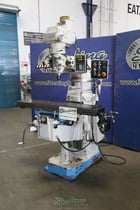 Promecam, Milling Machine, 12" x58" table, 8" riser, 2 HP, 2 Axis Dro, Table Power Feed, Lube Pump, Spray Mist - Image 1