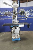 Promecam, Milling Machine, 12" x58" table, 8" riser, 2 HP, 2 Axis Dro, Table Power Feed, Lube Pump, Spray Mist - Image 10