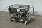 Admix #FF425, 316 Stainless Steel in line integrated mixing system, 7.5 HP, mounted on 4 leg Stainless Steel - Image 5