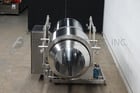 Spray Dynamic #Soft-Flight, 38" OD Stainless Steel continuous motion coating drum, 38" ID x 99" long coating - Image 4