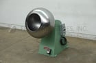 36" x 28" Colton #SSV7300CAJDW, Stainless Steel, spherical shaped, coating pan, mounted on painted base frame - Image 5