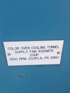Twin City Fan & Blower Cooling Tunnel Supply Fan, 1800 RPM, 20 HP, 402, BAF-SW - Image 4