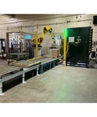 Fanuc, 410/160, Palletizing System w/controller, finger type bag gripper, pallet dispenser - Image 6