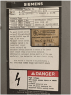 2500 Amps, Siemens ITE Switchboard FC-II, 480Y/277 Vac Distribution Panel TP2525SS - Image 6