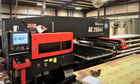 22 Ton, Amada #AE255NT, CNC turret punch, Servo driven, 51 station, 2 automatic index, AMNC-PC Control, 2011 - Image 1