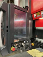 110 Ton, Amada #HG-1003ATC, Servo hydraulic CNC press brake w/auto tool changer, 2015 - Image 4