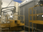 Wagner #B-286 Cymod Cyclone Powder Booth System, 5 x 7 Opening S-Cube Monocyclone - Image 3