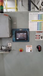 66" Davis Standard, coex sheet line, 4.5" & 2" extruders, 32:1 L/D ratio, 300 HP, 2000 - Image 8