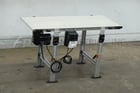 24" wide x 5' long, Dorner #2200, aluminum frame belt conveyor, variable speed controller - Image 1