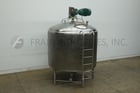 1700 gallon APV, 304 Stainless Steel jacketed process tank, 84" dia x 72" deep with 60" straight wall, dish - Image 5